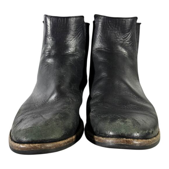 Thursday Boot Company Men’s 8 Black Leather Chelsea Boots Handmade Small Batch - Picture 2 of 8